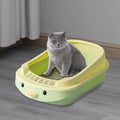 Open Litter Tray- Cat Face-portable-removeable pan