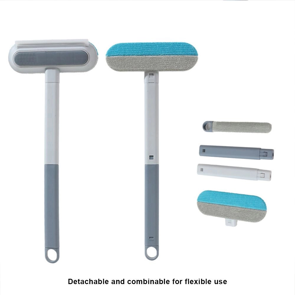 Set of cleaning tools with detachable heads. Multifunctional Dust Lint Collector. Pet hair remover. Cleaning-tool-brush-detachable heads-hairs remover-dust-remover-easy to use