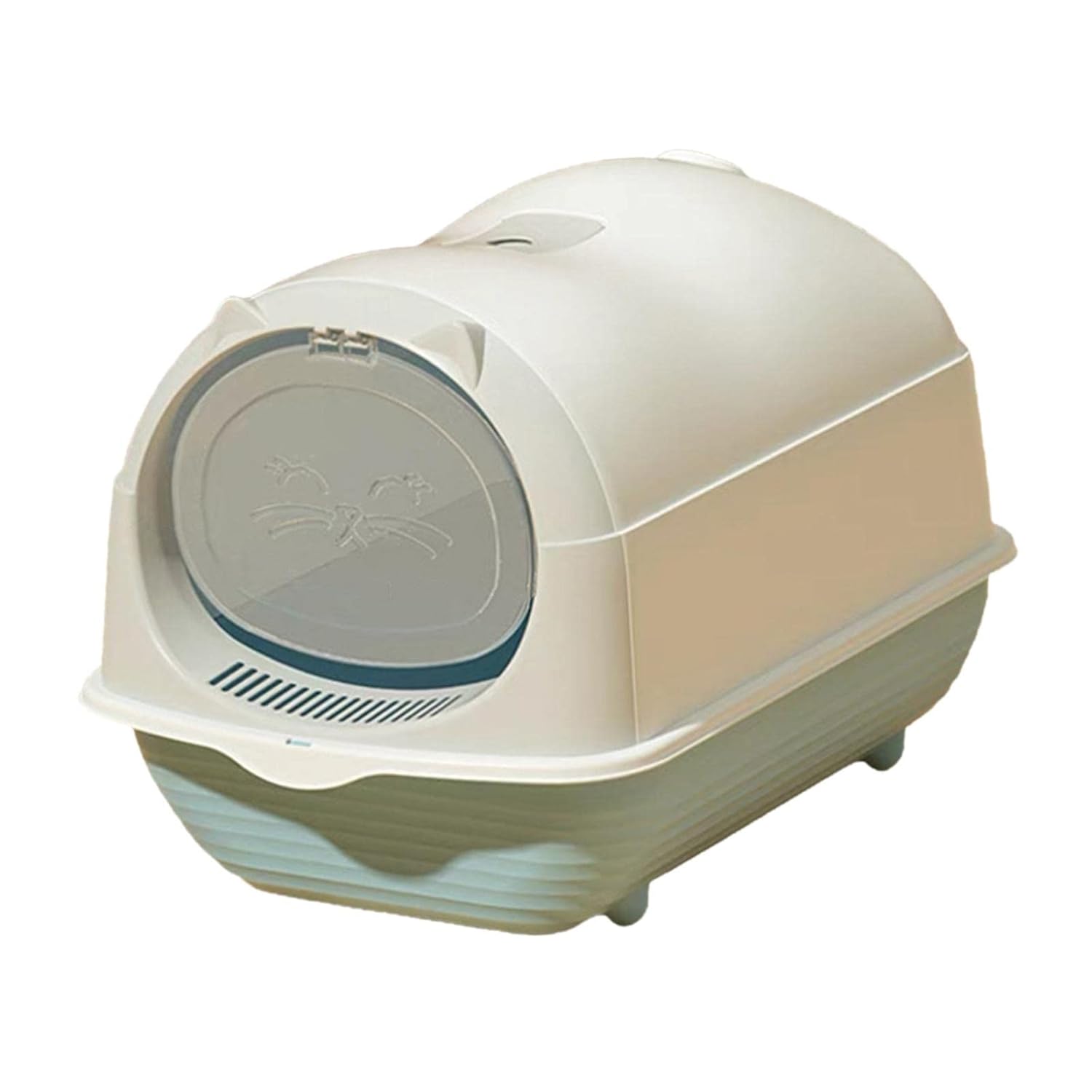 Cat Face Litter Box- Anti-splash-covered-detachable-hooded