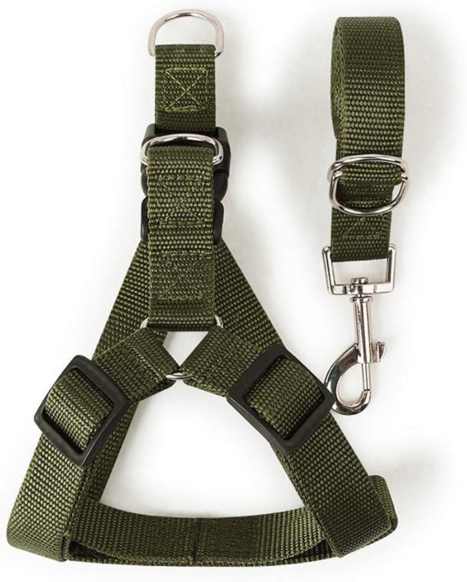 Dog Harness with Leash Large-adjustable-dog-training-walking-harness-leash-sturdy-strong-durable