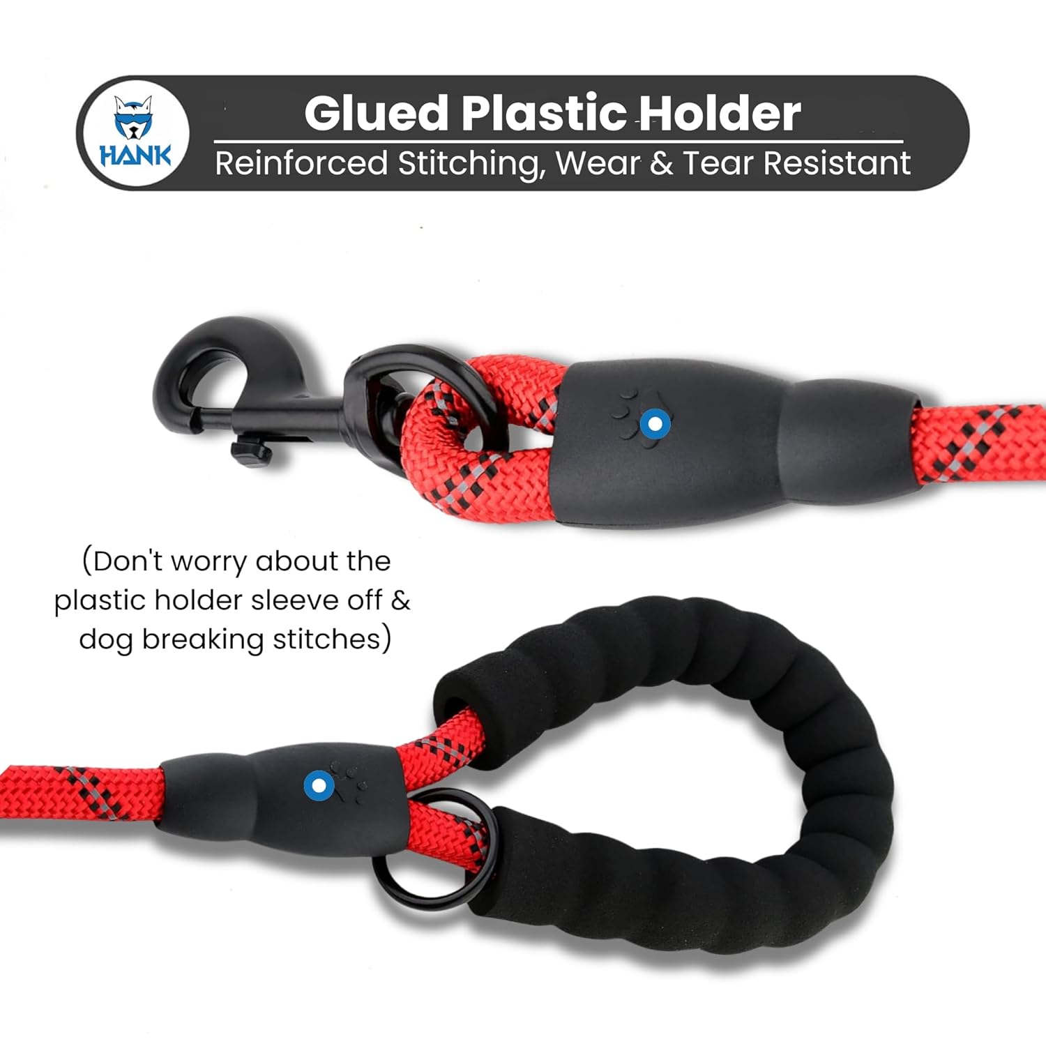 Dog Leash Large-rotating-hook-design-dog-walking-leash-training-large-strong-durable-resistant-reflective-traction-leash-outdoor pet activity