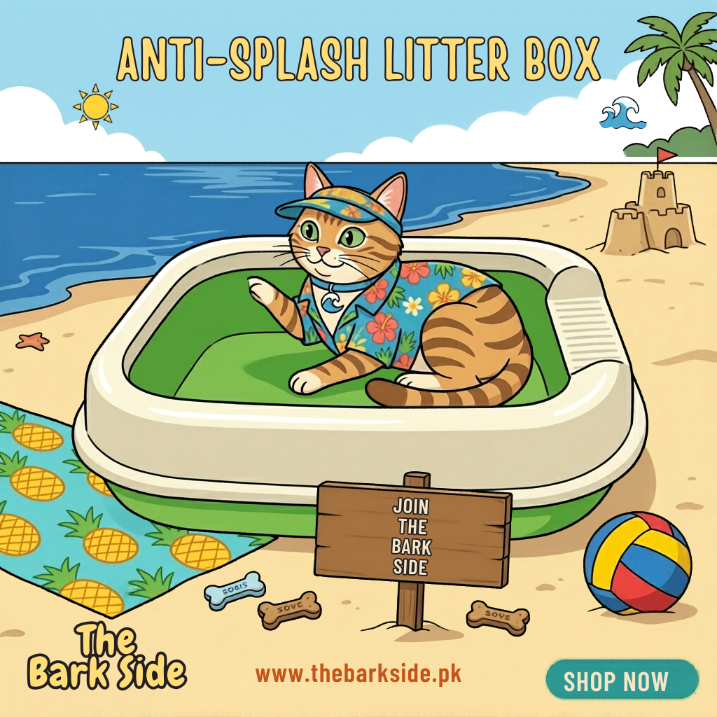 Anti-Splash Litter Box