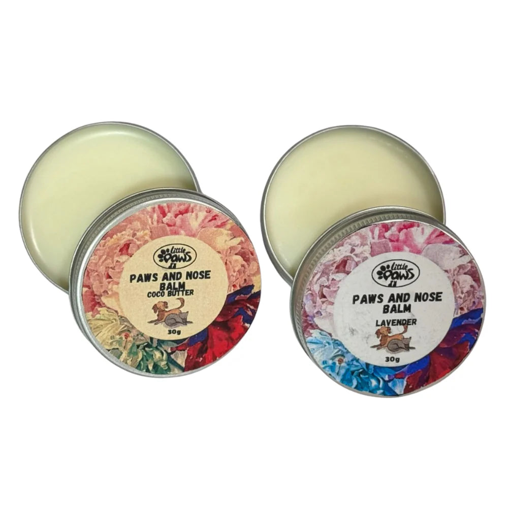 Little Paws Nose and Paw Balm-paw care-nose care- cats-dogs-pets-lavender-cocoa butter-hydration-prevents cracking-prevents irritation