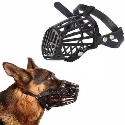 Plastic Muzzle-dog-training-grooming-behaviour correction-safety-control-lightweight-adjustable