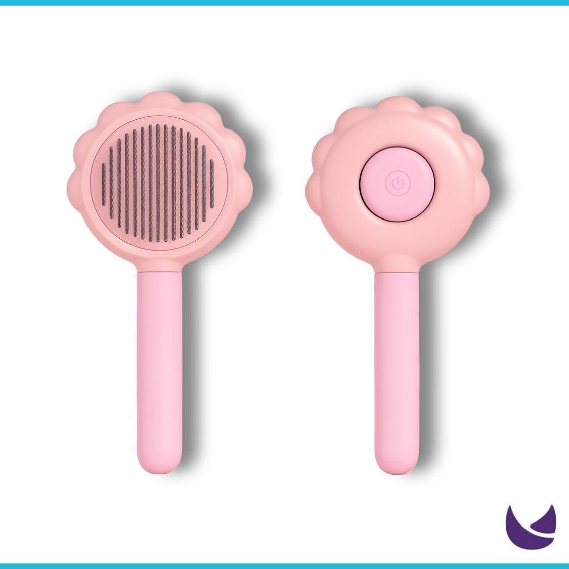 One Button Grooming Brush