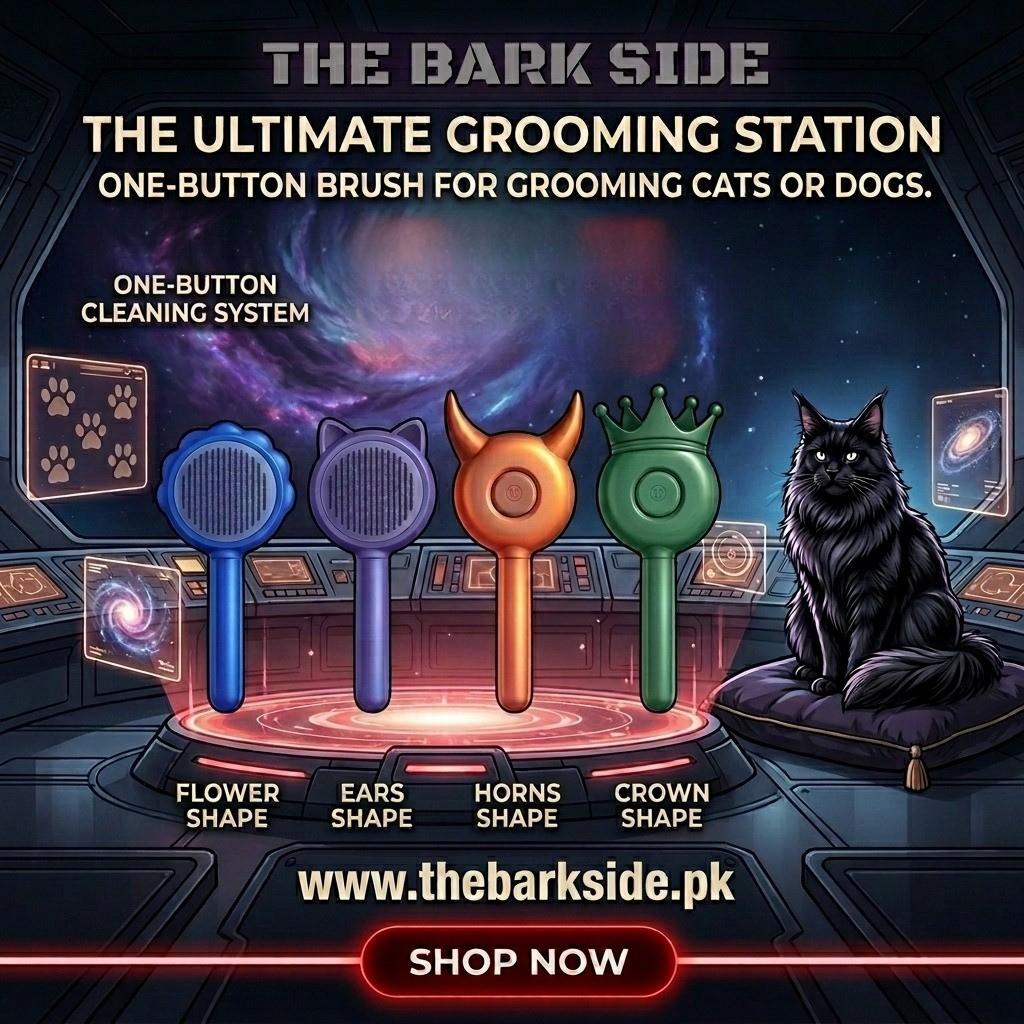 One Button Grooming Brush