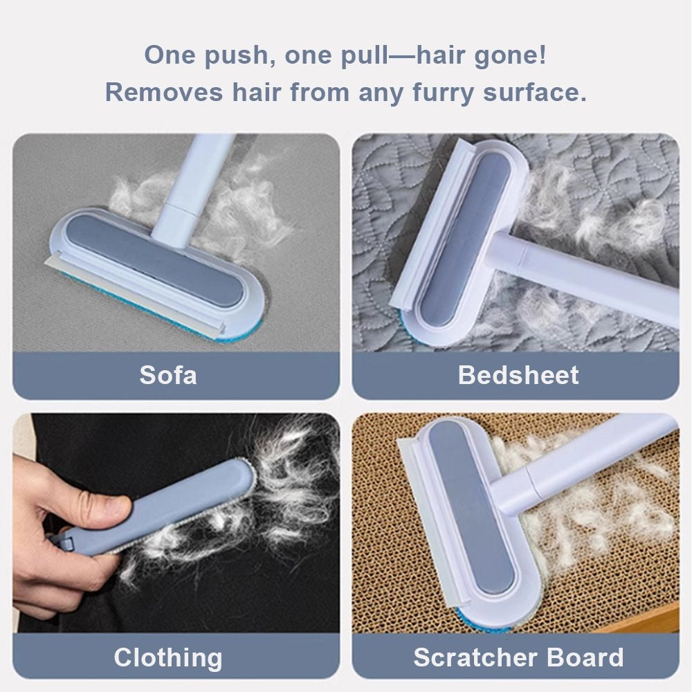 Set of cleaning tools with detachable heads. Multifunctional Dust Lint Collector. Pet hair remover. Cleaning-tool-brush-detachable heads-hairs remover-dust-remover-easy to use