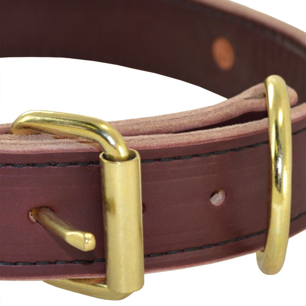 Leather-Collar-Dog-Buckle-High-Quality- Heavy-Duty-Waterproof-rust-resistant-corrosion-resistant-comfortable-fit-dogwalking-training