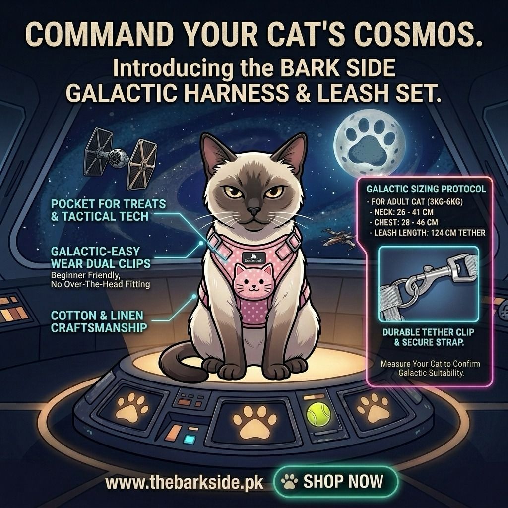 CAT HARNESS WITH POCKET